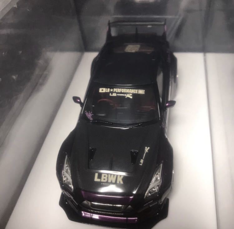 AXELLWORKS special order accelerator Works make-up I Delon EIDOLON makeup Liberty walk 1/43 LB WORKS R35 GT-R Type1.5 LB015AX2