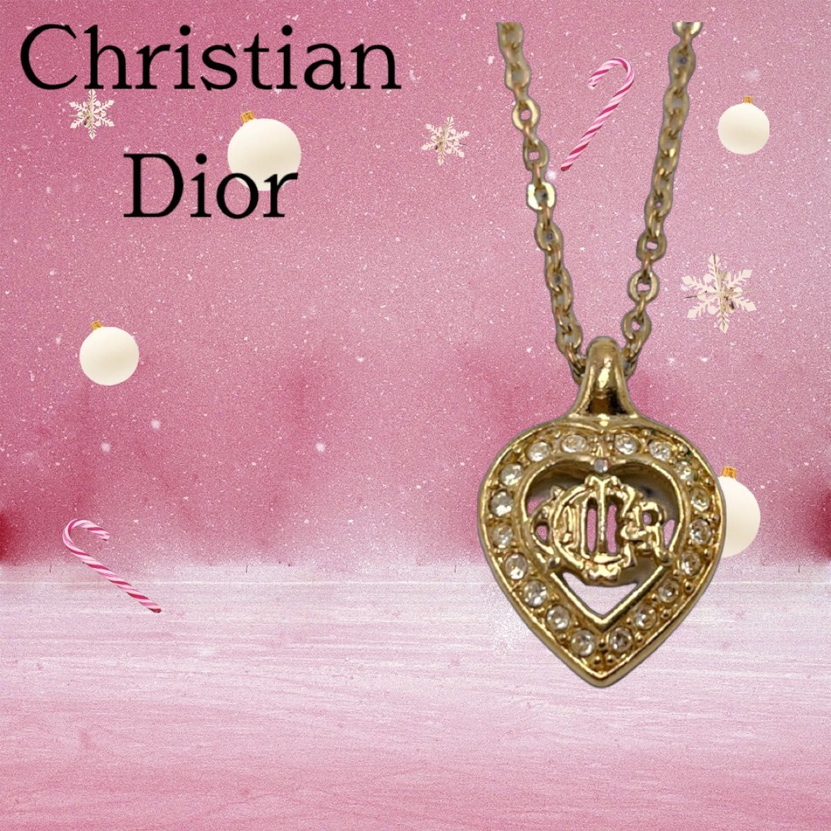 SALE／62%OFF】 Christian Dior クリスチャンディオール ネックレス