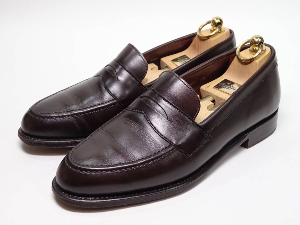 490 / 1224 finest quality chi- knee Canon CANNON Loafer dark brown car f5.5F