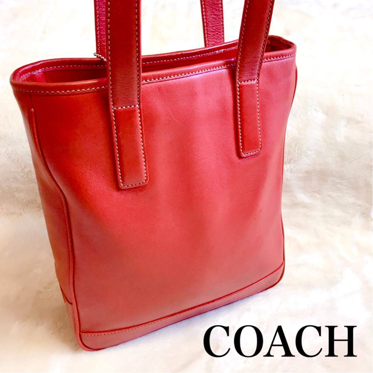 7009 COACH オールレザー トートバッグ-