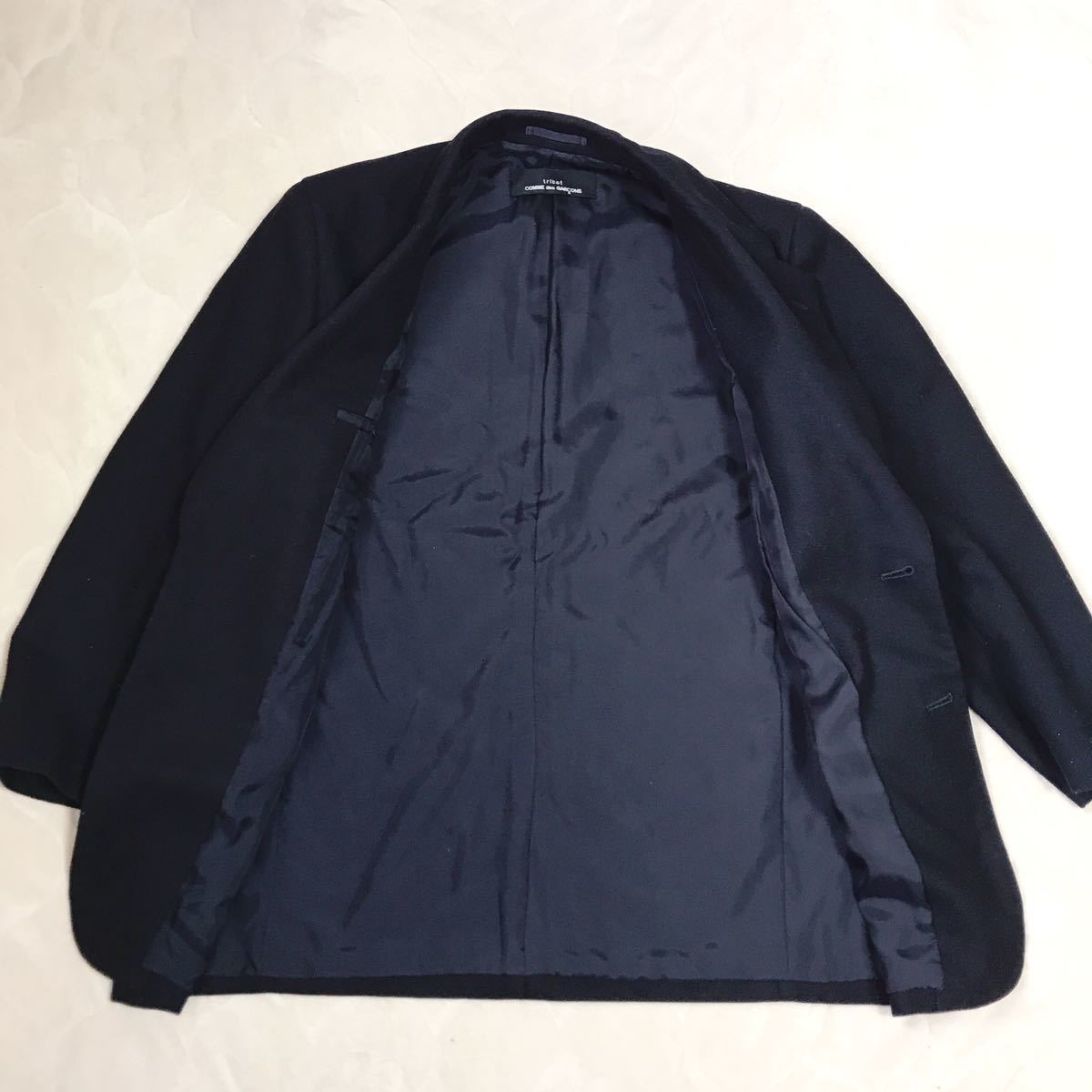 大きいサイズ COMME des GARCONS ウール テーラードジャケット 大きいサイズ COMME des GARCONS ウール テーラードジャケット