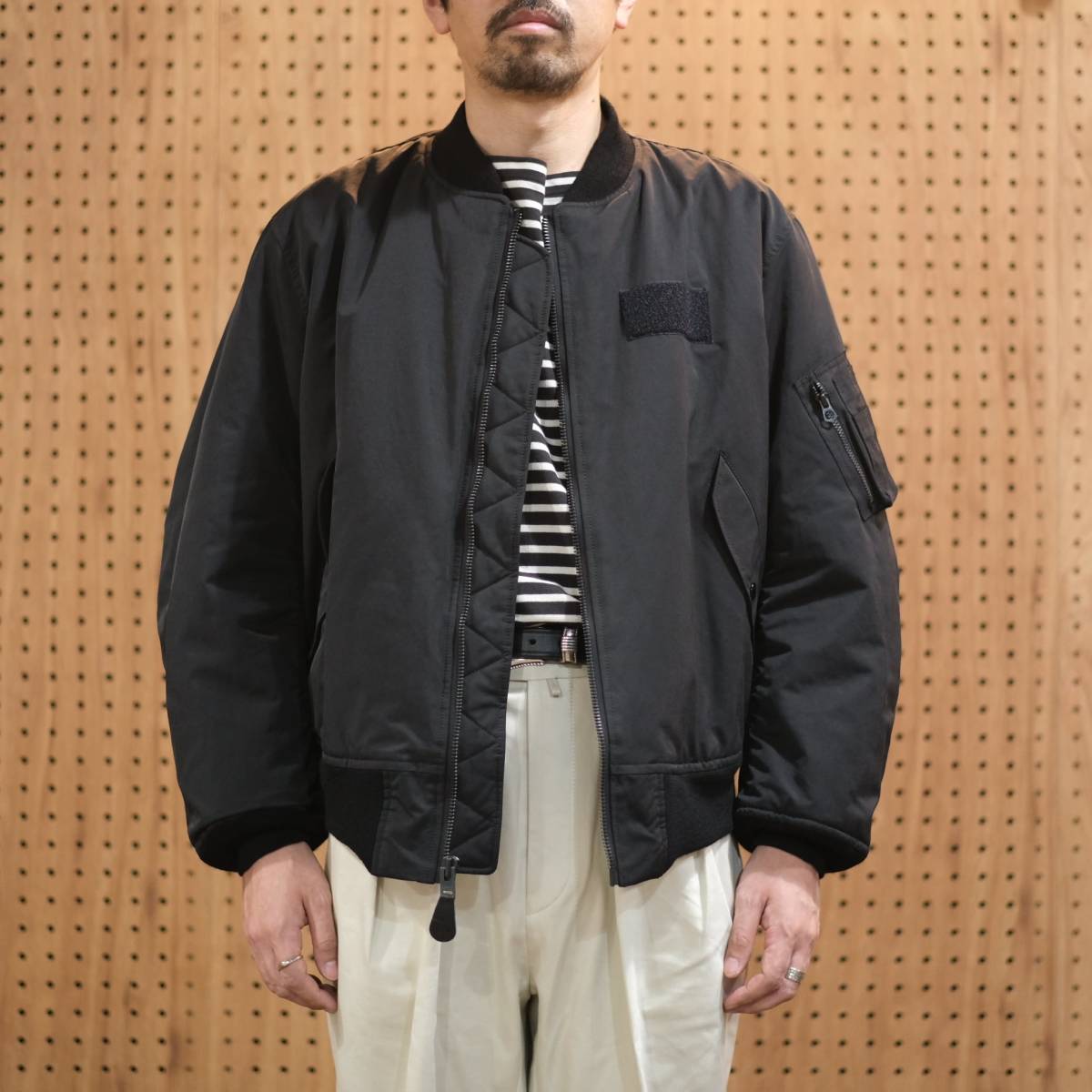 ヤフオク! - CIOTA(シオタ) スビンコットンナイロンツイルMA-1...