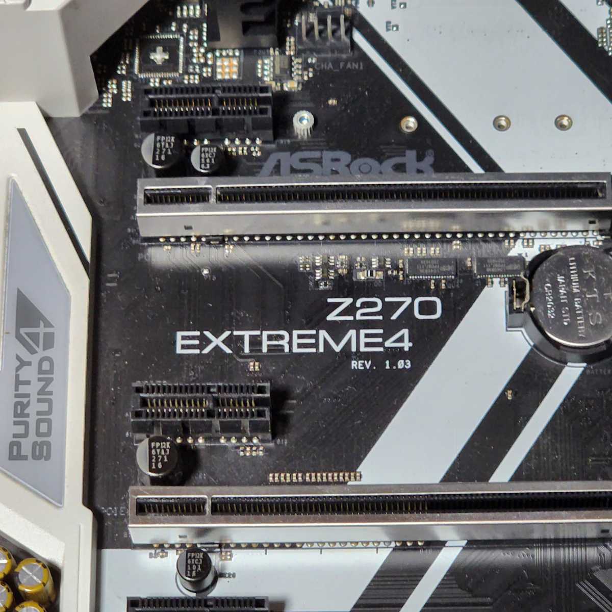 ASRock Z270 EXTREME4 IOパネル付属 LGA1151 ATXマザーボード 第 ASRock Z270 EXTREME4 IOパネル付属 LGA1151 ATXマザーボード 第