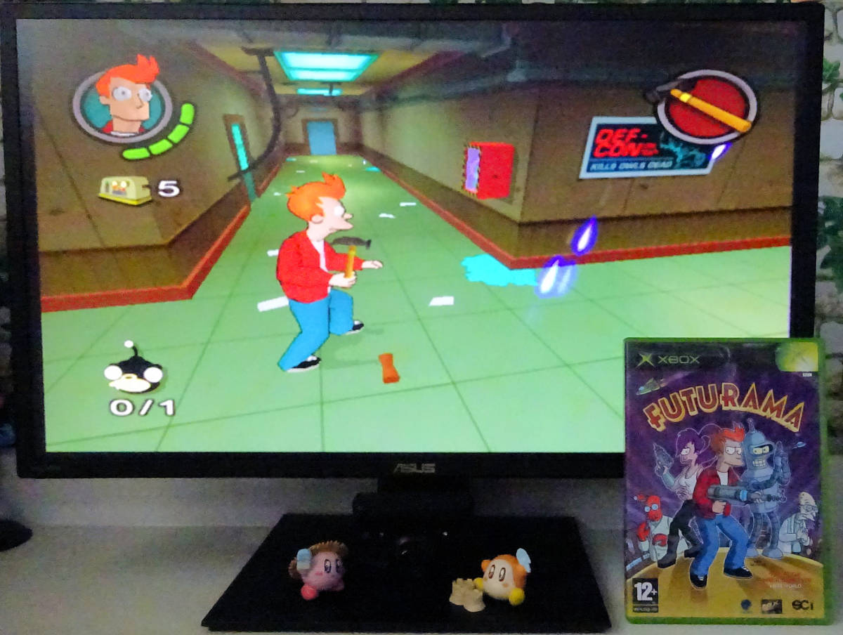 f.-chu llama ( The * Simpson z) FUTURAMA THE VIDEO GAME EU version * XBOX soft 