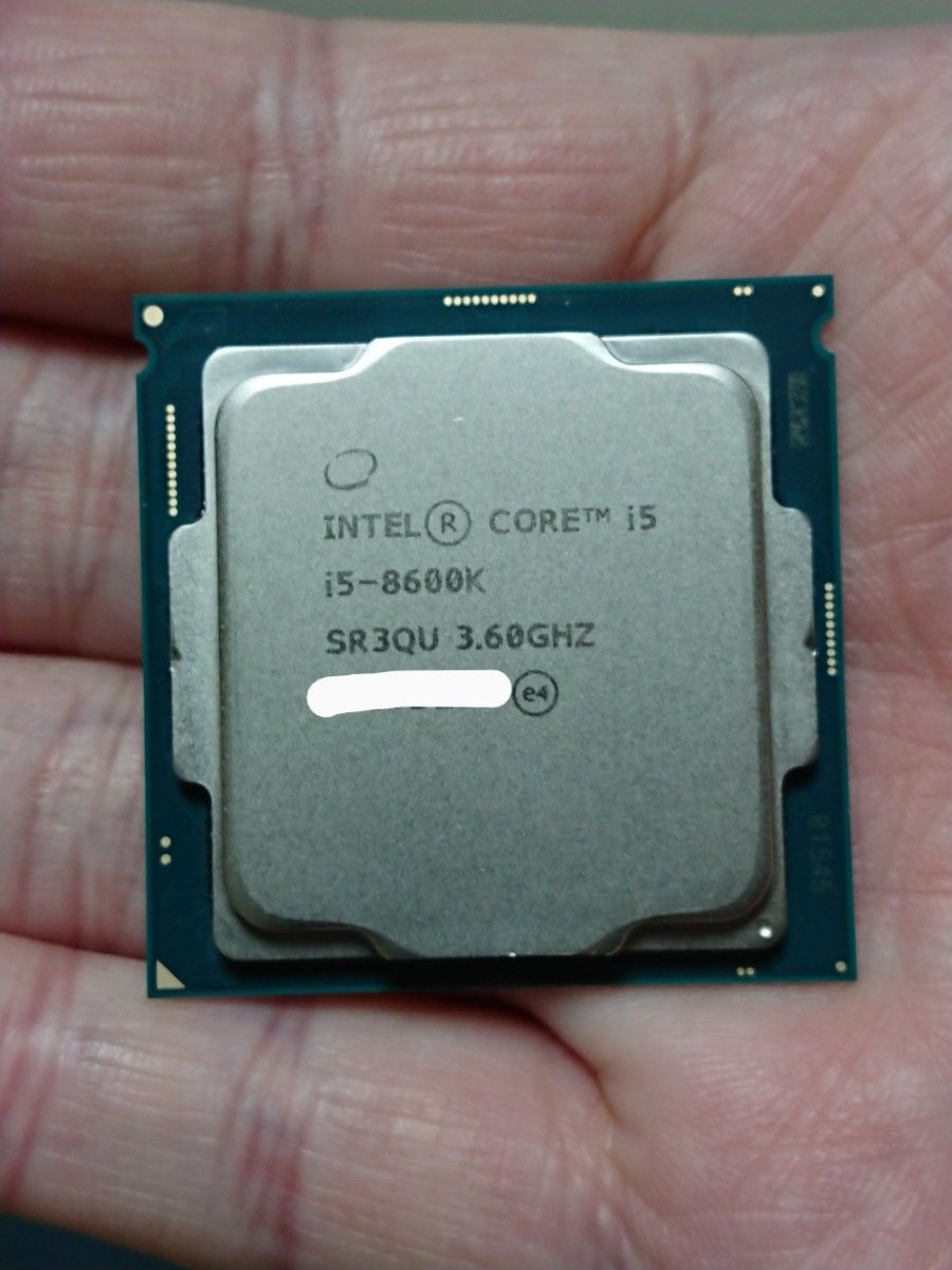 CPU Intel Core i5 12400 ほぼ新品 動作確認済み 特別セーフ 7630円