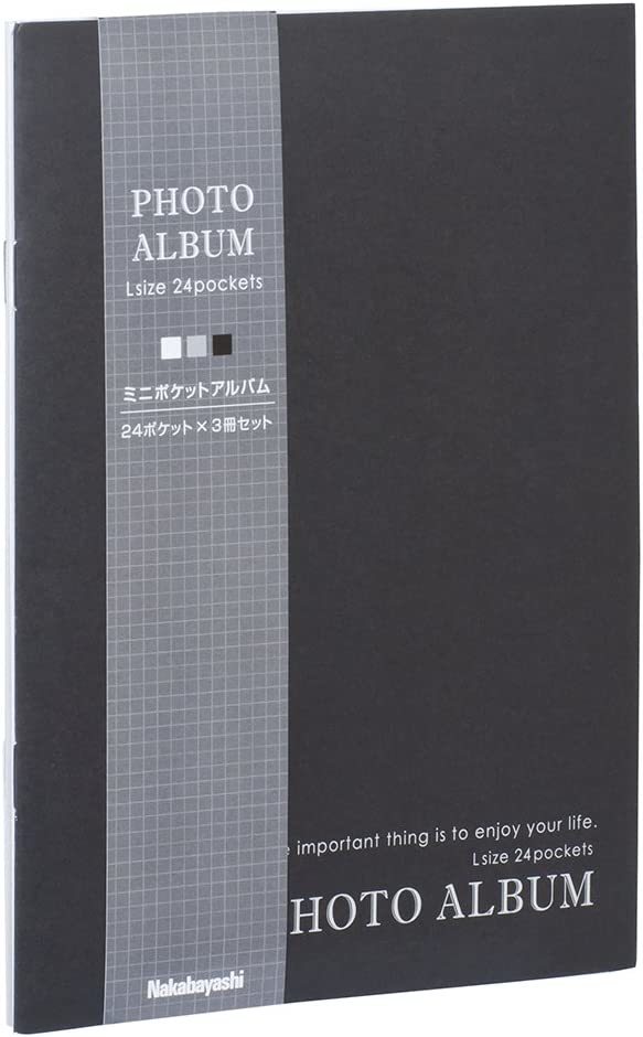 【未使用品】ナカバヤシ ミニポケットアルバム 3冊セット ア-PAL-102-3P×4パックセット【送料無料】【メール便でお送りします】代引き不可_画像1