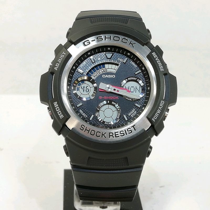 【中古】G-SHOCK カシオ CASIO 腕時計 アナデジ AW-590 クォーツ