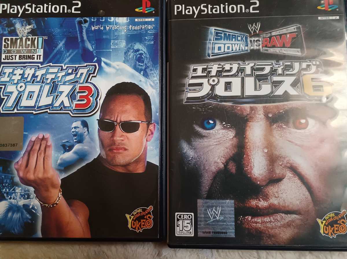 PS2　エキサイティングプロレス　シリーズ　計2本セット