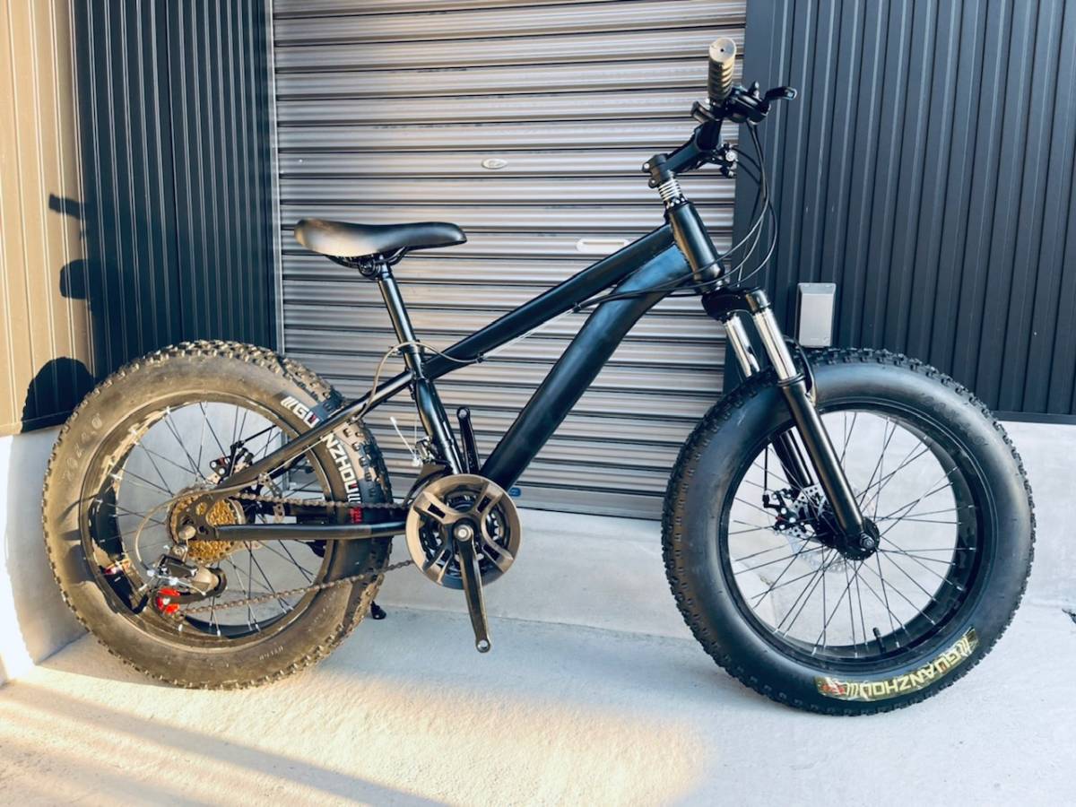 日本買取 改造ファットバイク 自転車 タイヤ極太 www.m
