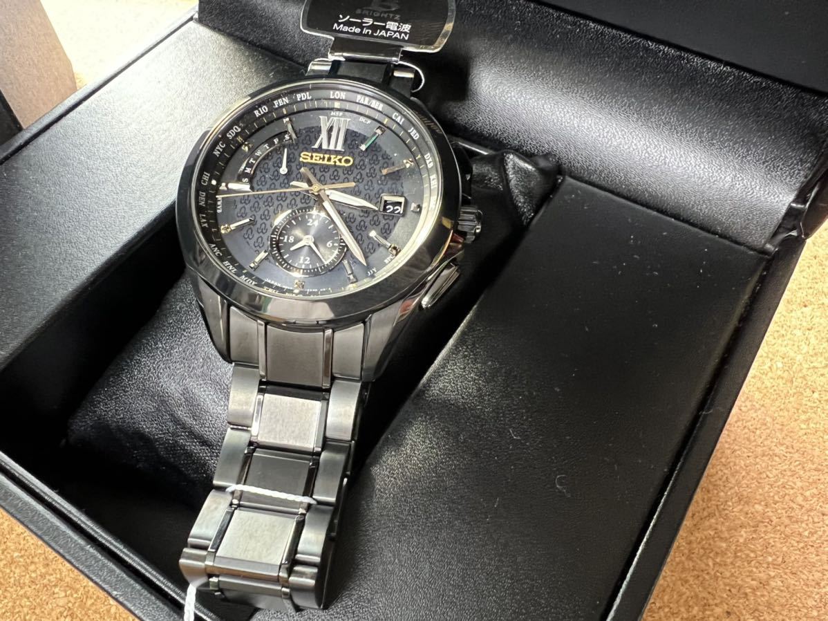 格安国産】 SEIKO - 新品未使用 セイコー ブライツ ソーラー電波 50