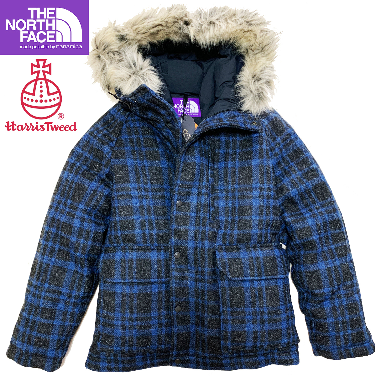 63％以上節約 THE NORTH FACE PURPLE LABELハリスツイードダウンベスト