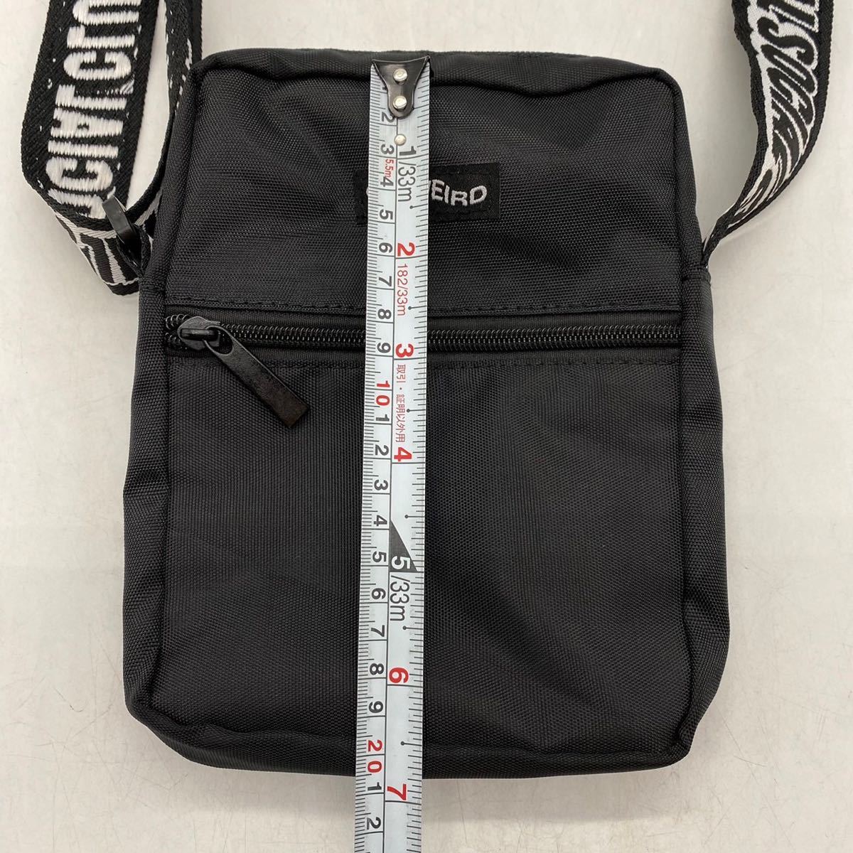 新品 ANTI SOCIAL SOCIAL CLUB Shoulder Bag BLACK アンチ ソーシャル ソーシャル クラブ ショルダー バッグ ブラック G1540_画像8