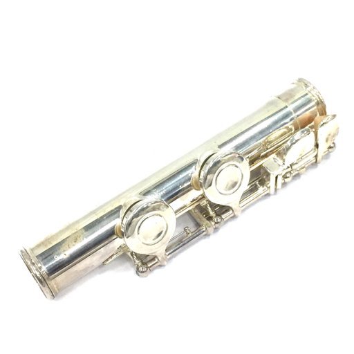 ヤマハ フルート 木管楽器 YFL-311Ⅱ Eメカ有り カバードキィ 頭部銀製・銀メッキ 保存ケース付 YAMAHA QC123-24の画像7