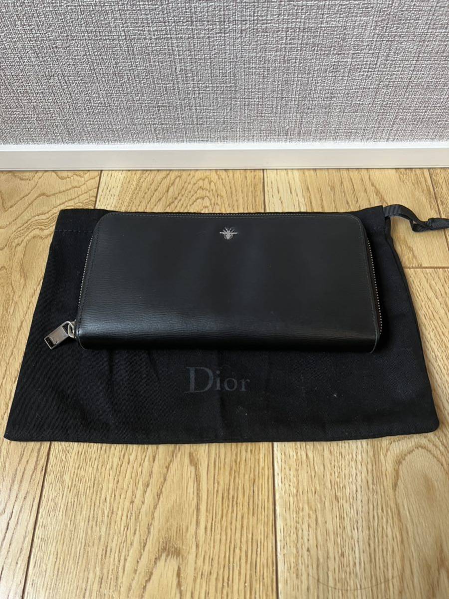Christian Dior クリスチャンディオール ラウンドファスナー長財布