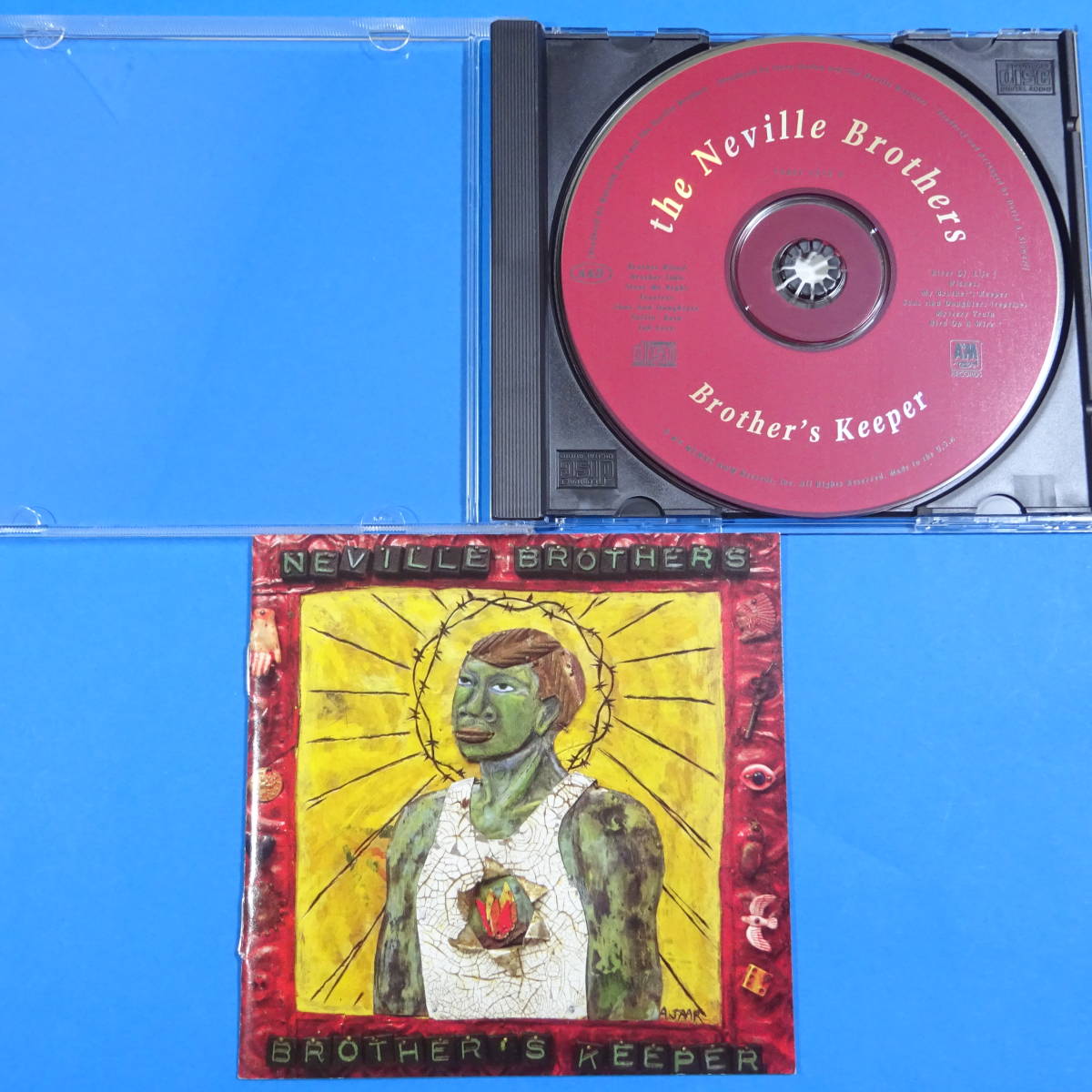 CD　ネヴィル・ブラザーズ / ブラザーズキーパー　THE NEVILLE BROTHERS / BROTHER’S KEEPER　US盤　ファンク ソウル R&B 5枚目のアルバム_画像7