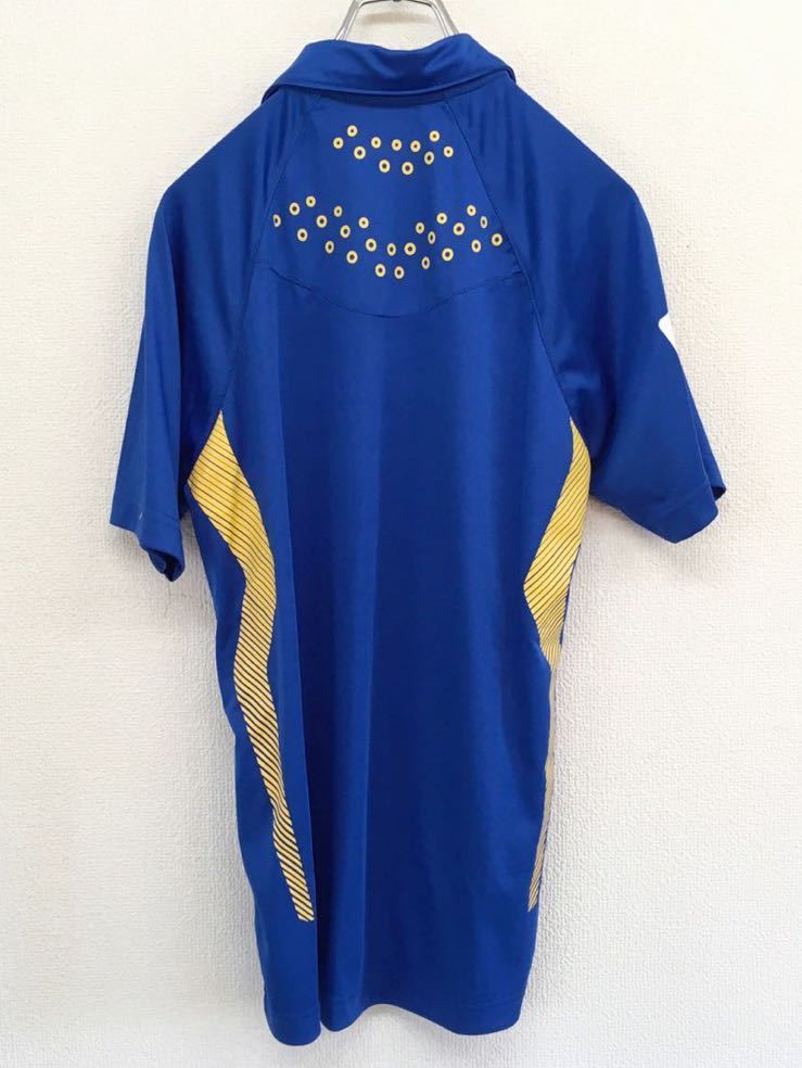 【レア】　サッカー　スリランカ代表　SRILANKA　ユニフォーム　メンズ　Mサイズ　KANT　ブルー　刺繍ワッペン　新古品　デッドストック_画像2