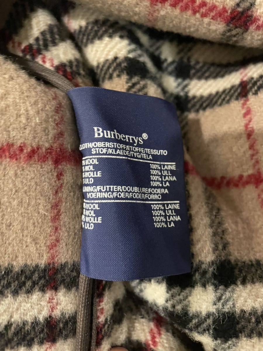 極美品】 BURBERRYS バーバリー 裏地ノバチェック ダッフルコート