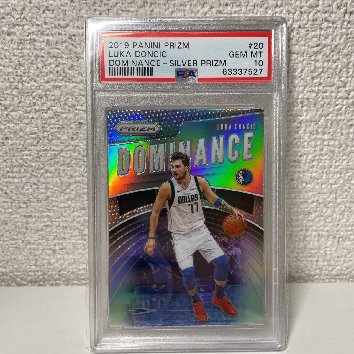 ブランドのギフト Prizm Silver Doncic Luka 10】 【PSA 2019-20 Prizm