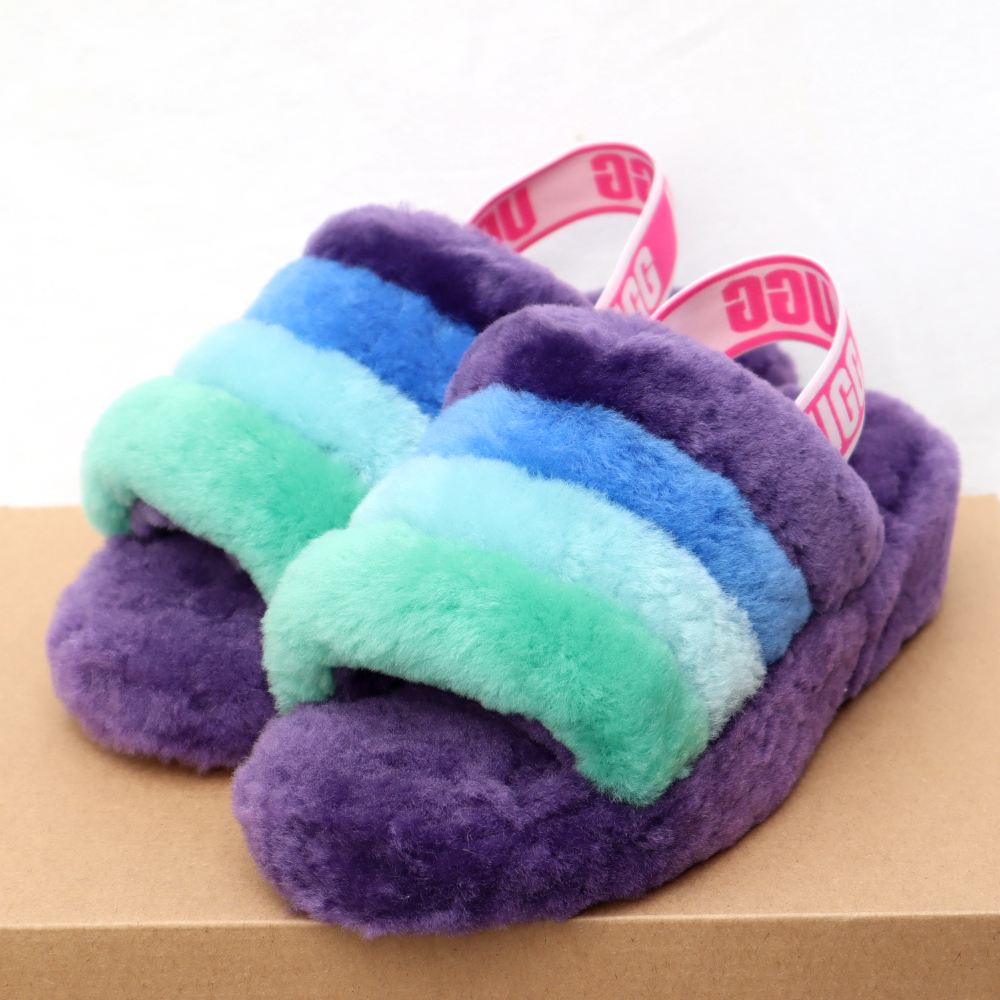 Yahoo!オークション - ☆新品☆UGG アグ 定価17,600円 サンダル FLU...