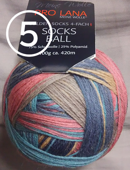 ドイツ毛糸　PRO LANA　Socks Ball（ソックスボール）　５種_画像6