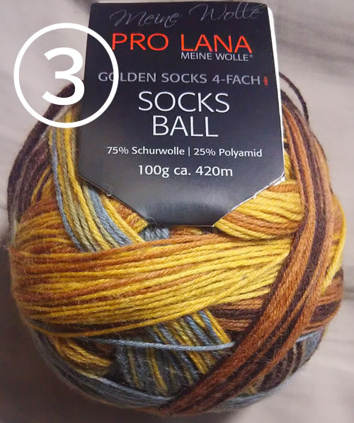 ドイツ毛糸　PRO LANA　Socks Ball（ソックスボール）　５種_画像4