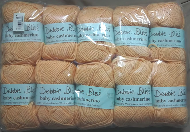 毛糸　Baby Cashmerino（ベビーキャッシュメリノ）Bamboo　10個