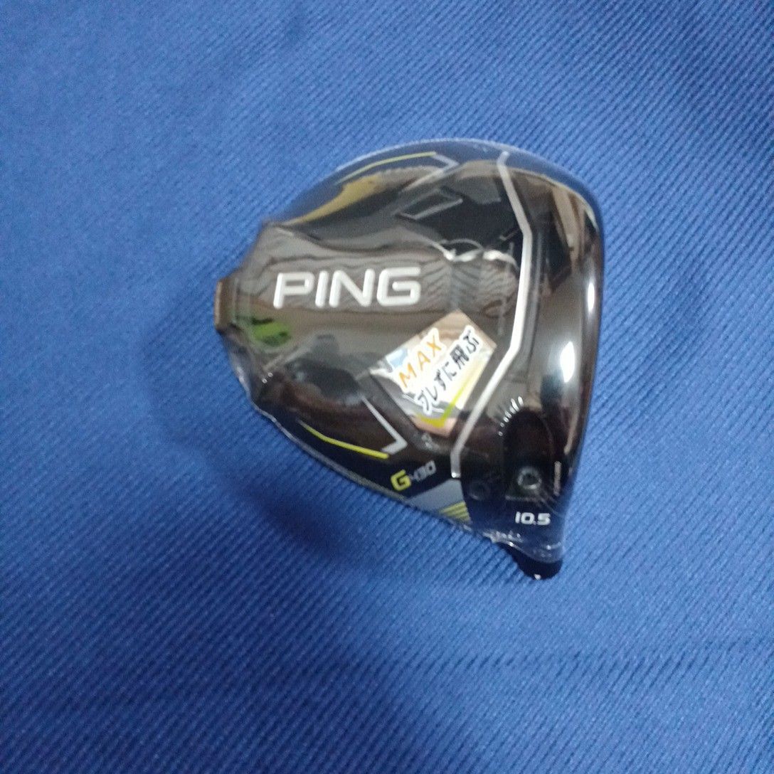 最新 新品 未使用ピン PING G430 MAX 10 5ドライバー ヘッド 単体 HC ...