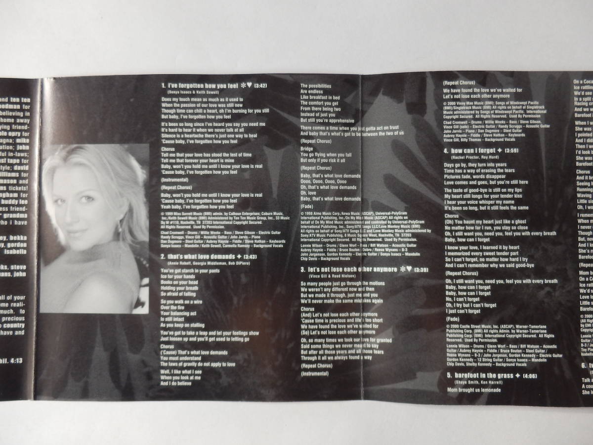 CD/US- クリスチャン-カントリー- ソニァ.イサックス/Sonya Isaacs/That's What Love Demands:Sonya Isaacs/Just Go:Sonya Isaacs　他_画像5