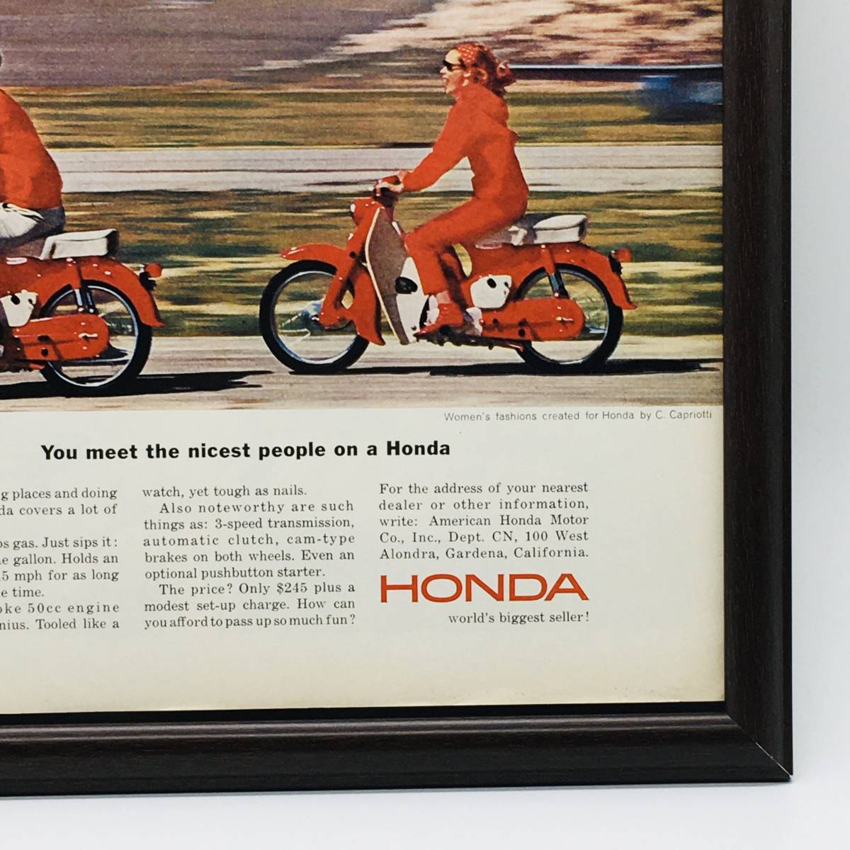 しくなった】 70年代 当時物 宣伝用 広告品 垂れ幕 HONDA LIFE ホンダ