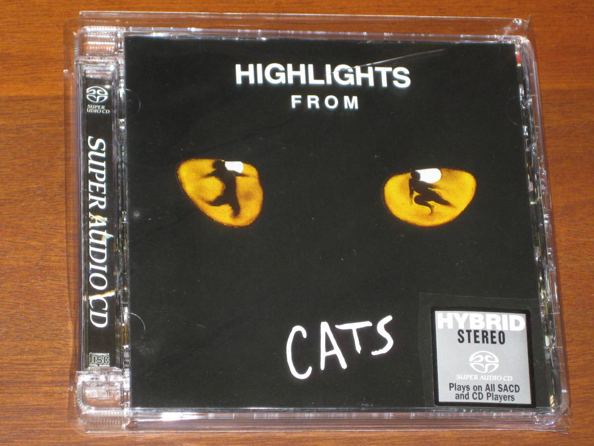 ANDREW LLOYD WEBBER Andrew * Lloyd *we балка / CATS 2016 год продажа Universal фирма Hybrid SACD зарубежная запись 