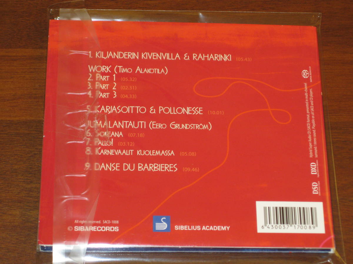 PIIA KLEEMOLA ピイア・クリーモラ/ FIDDLE FEAST 2012年発売 Sibarecords社 Hybrid SACD 輸入盤_画像2