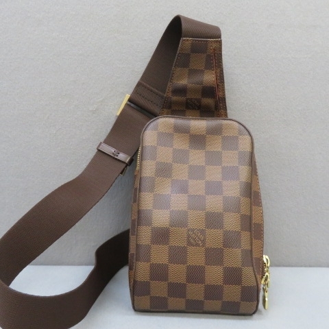 有名ブランド KG208☆LOUIS VUITTON ダミエ／ジェロニモス CA0065☆A