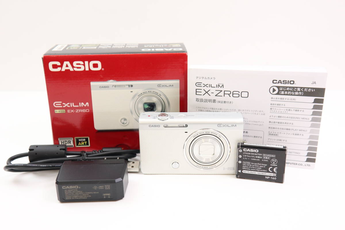 適切な価格 CASIO カシオ EXILM EX-ZR60 美品 agapeeurope.org