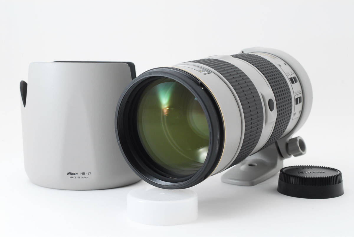 Nikon ニコン AF-S Nikkor ED 80-200mm F2.8 D IF ライトグレー