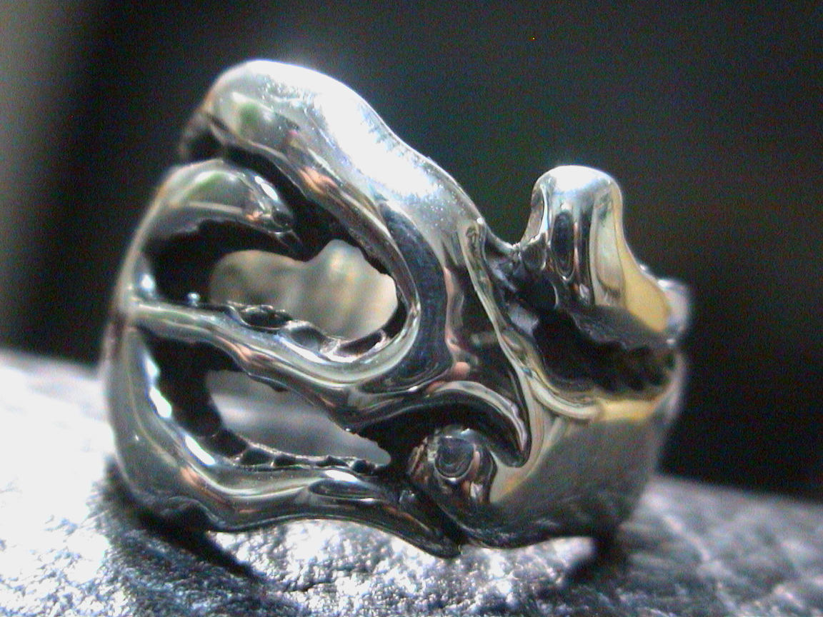 925 silver made ring VooDoo brand [Muddy]21 number new goods outside fixed form postage Y120