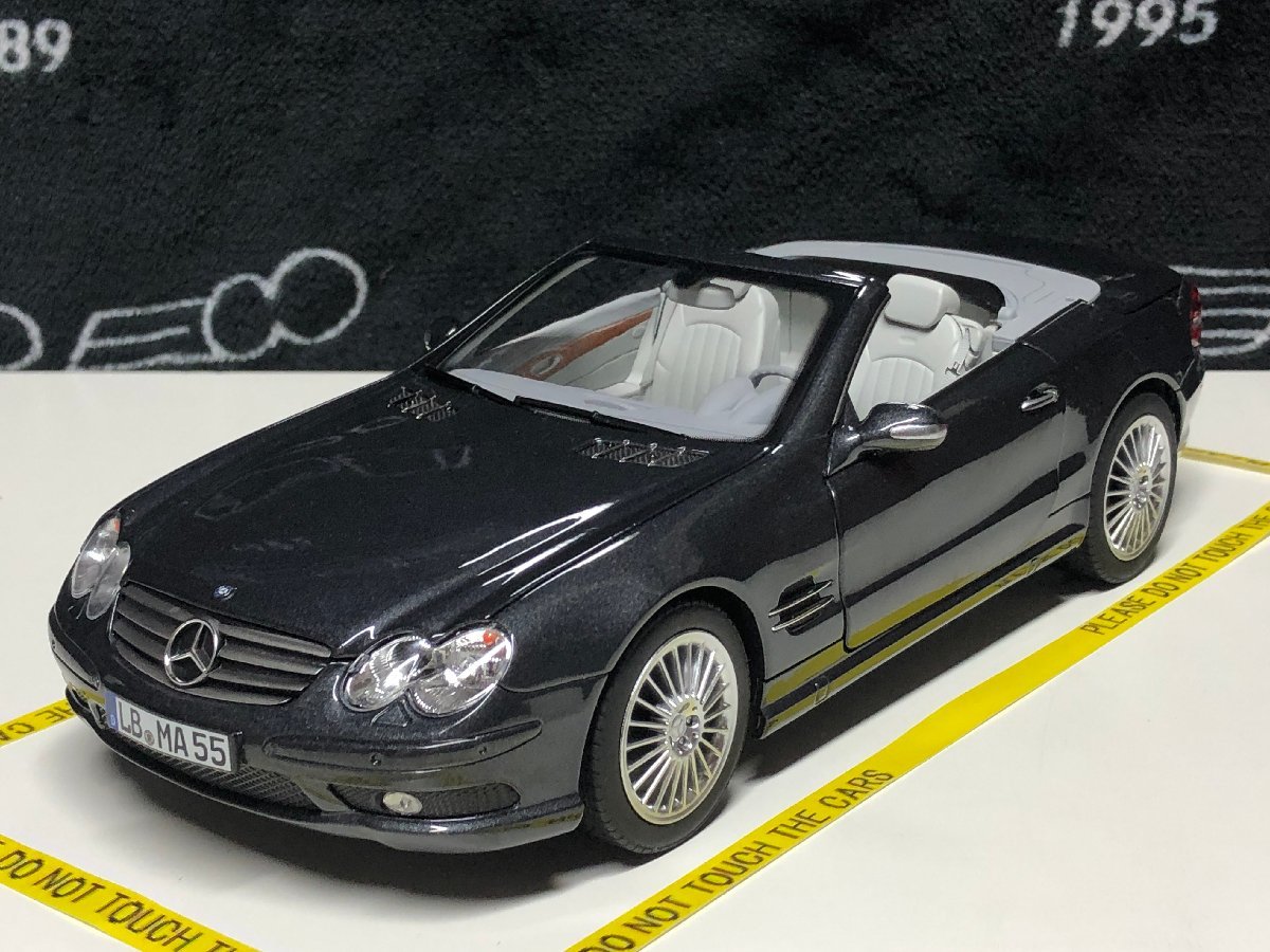 norev 1/18 Mercedes Benz SL 55 AMG R230 obsidian black Mercedes Benz Norev dealer special order goods 