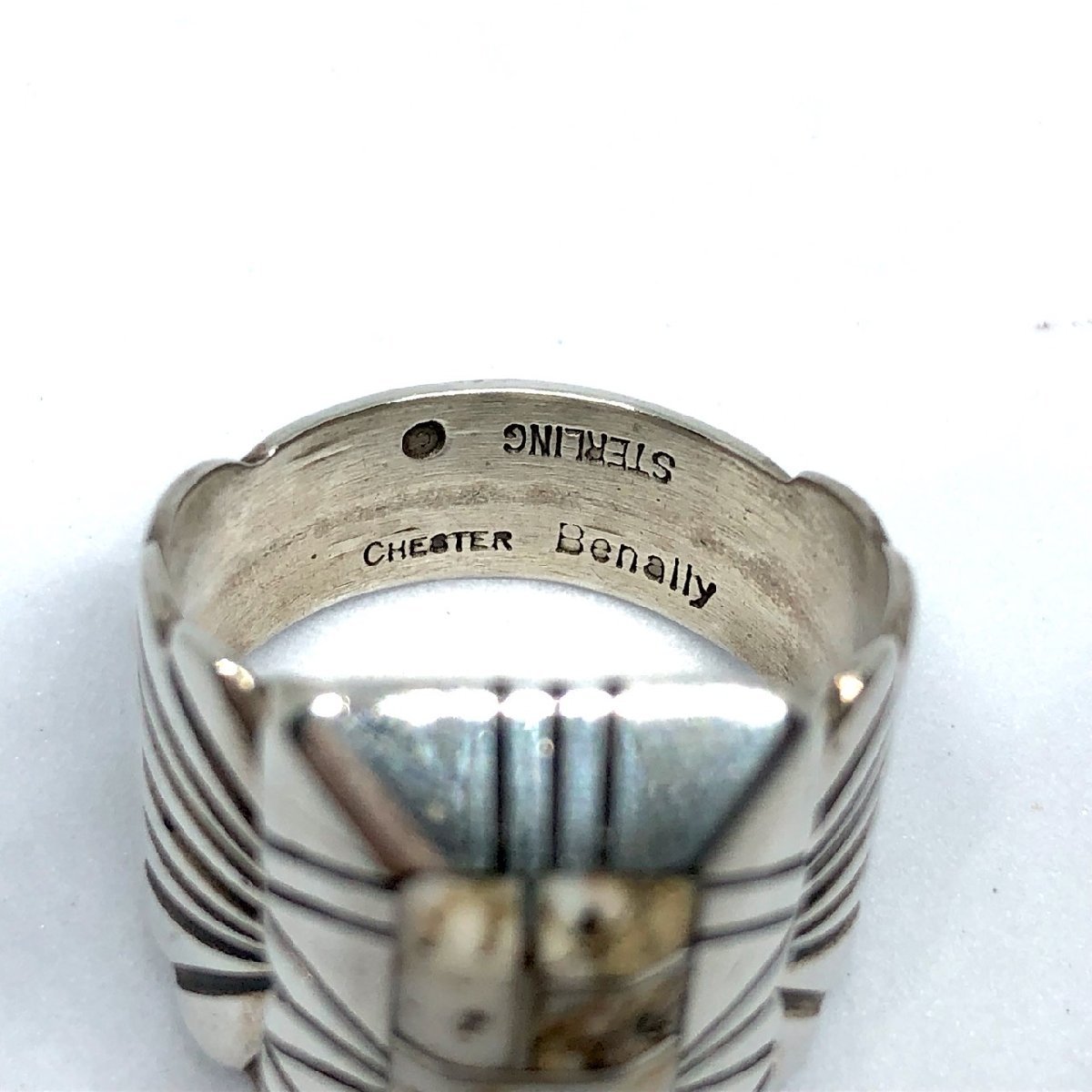  silver ring Indian jewelry ring silver accessory ring 18.5 number 279