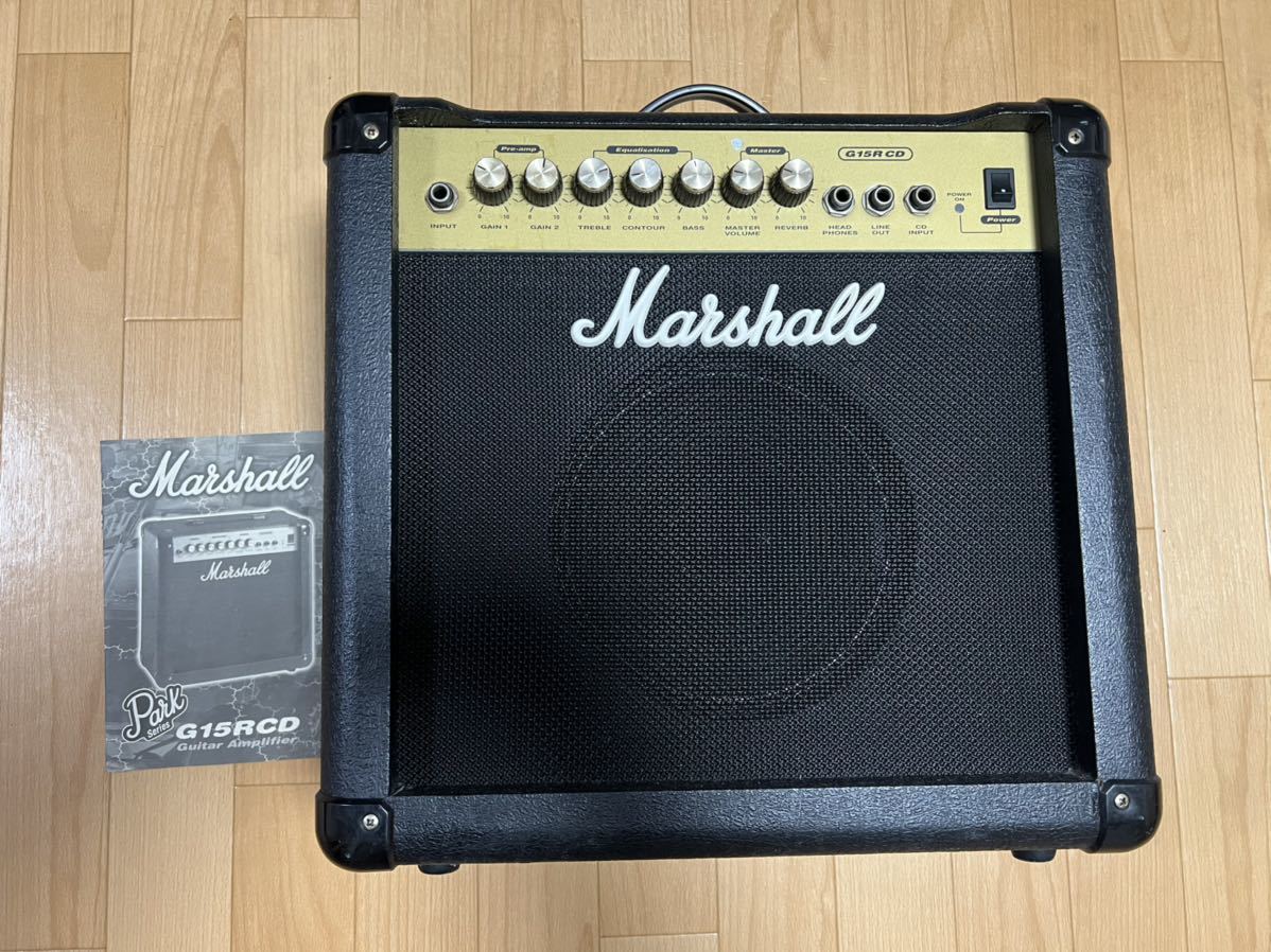 ヤフオク! - Marshall マーシャル G15RCD ギター ベース...