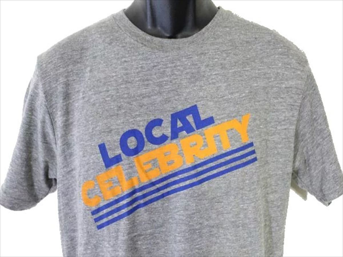 ローカルセレブリティー Local Celebrity メンズ半袖Tシャツ グレー Mサイズ 新品_画像2