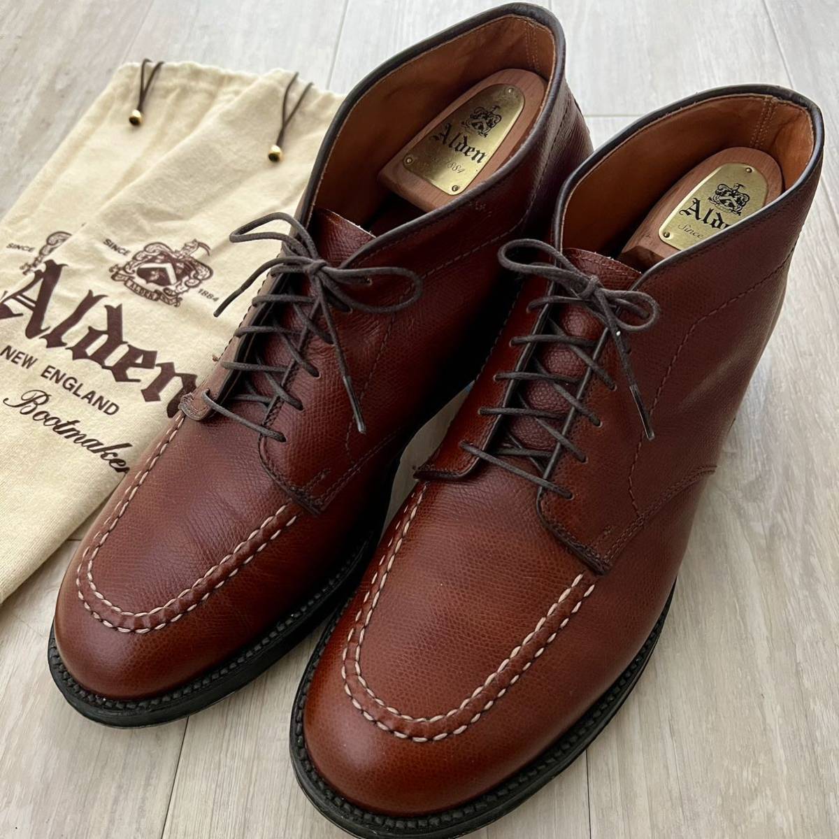 お待たせ! 週末特価】Alden Alden 54007 サイズUS7.5 モディファイド