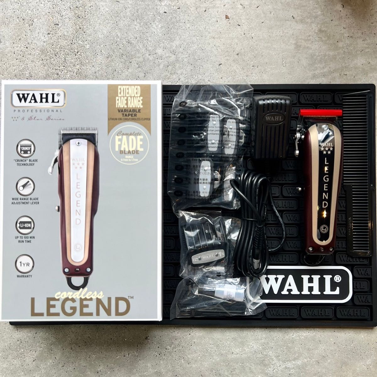 WAHL LEGEND 5STAR コードレス バリカン ウォール レジェンド-