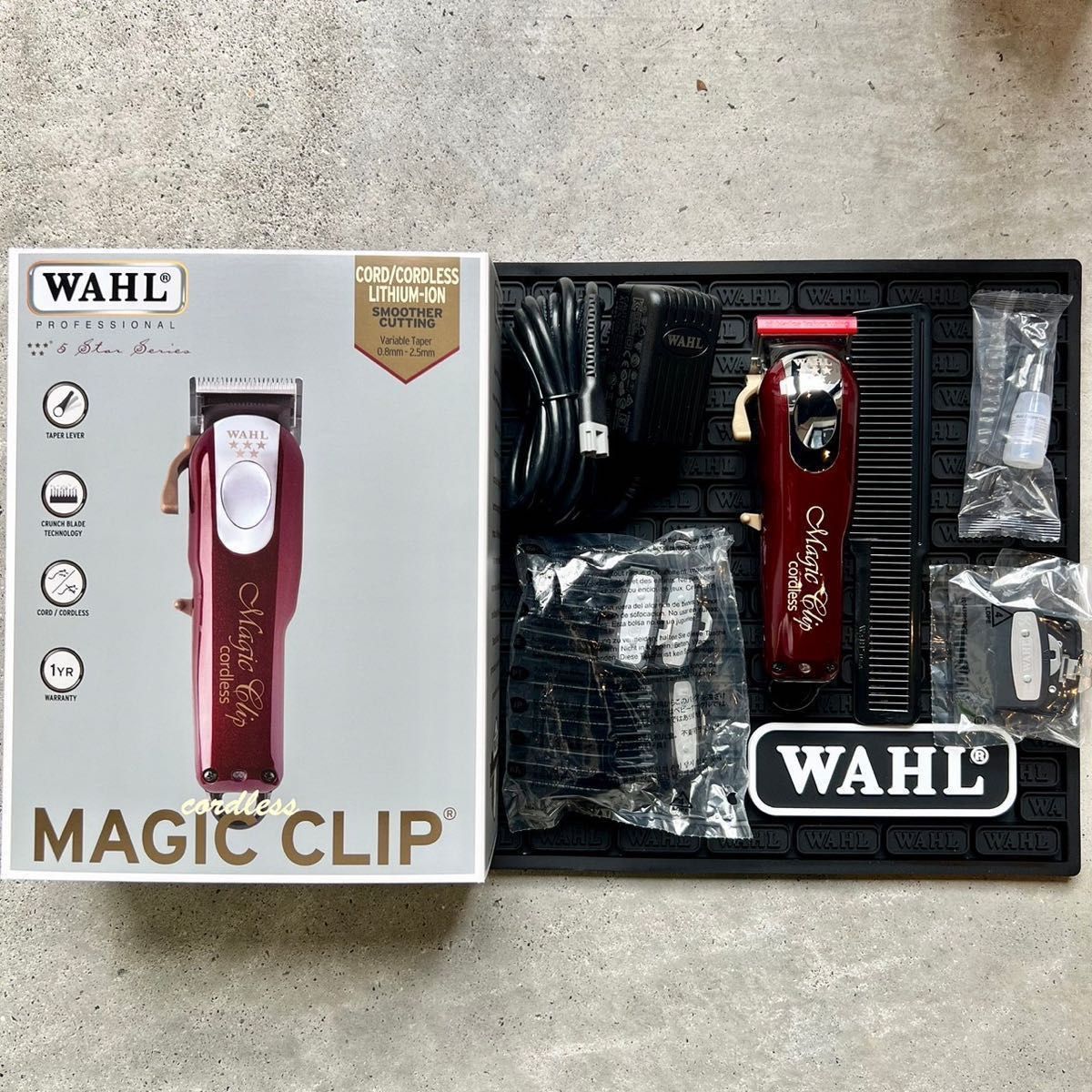 WAHL【日本正規品】マジッククリップ コードレス 3rdエディション バリカン｜PayPayフリマ