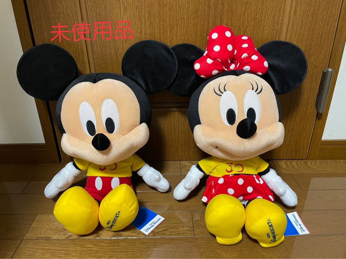 東京ディズニーリゾート30周年 ミッキー&ミニーぬいぐるみ 未 東京ディズニーリゾート30周年 ミッキー&ミニーぬいぐるみ 未