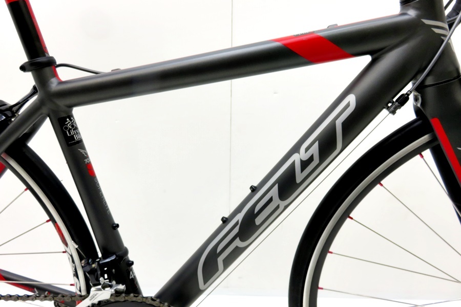 誠実 ロードバイク アルミ 2015年モデル F95 FELT 下松)フェルト 48サイズ サテンダークチタン 2×9速 480mm~