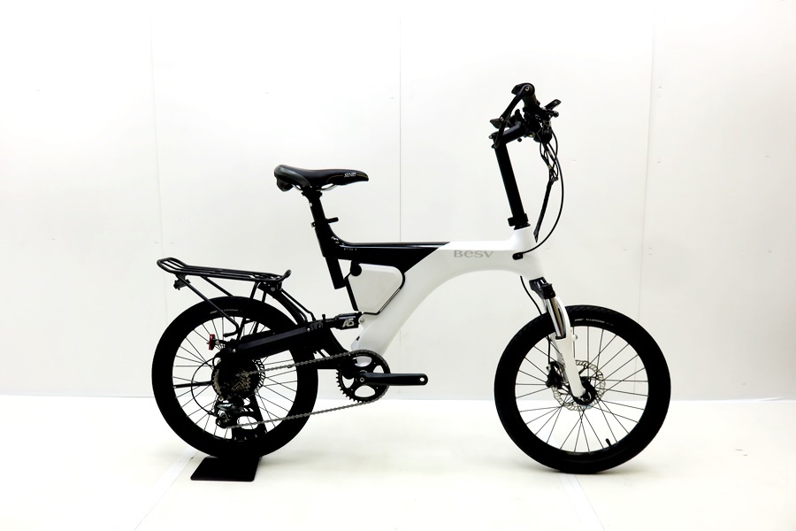 直送商品 PS1 BESV 下松)ベスビー 2021年モデル ホワイト 10速 ワンサイズ バイク 電動アシスト自転車 カーボン 電動アシスト自転車