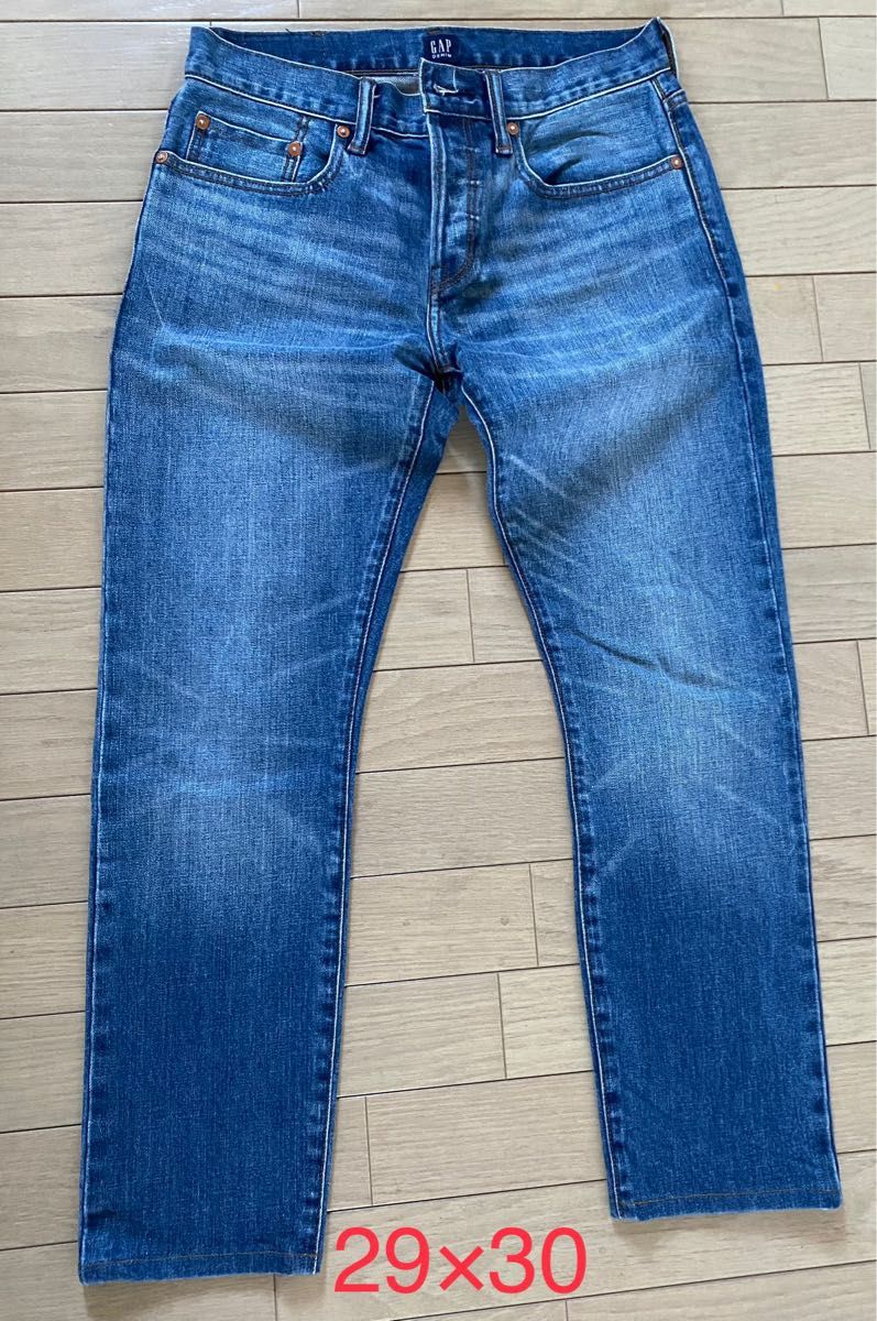 GAP ギャップ 1969 デニム ジーンズ メンズ ボタンフライ スキニー|PayPayフリマ GAP 1969 デニム 29x30
