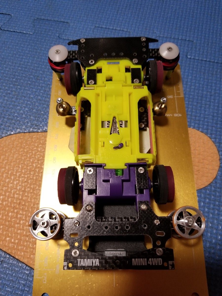 ミニ四駆 タミヤ MSフレキ サンダーショットjr フロントAT-リジット