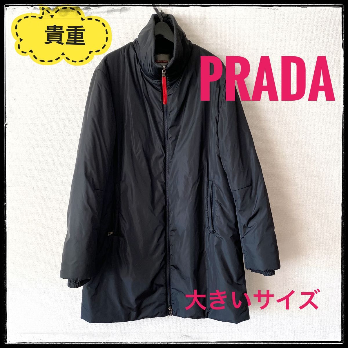 PRADA SPORT プラダスポーツ ダウンジャケットコート Yahoo!フリマ（旧