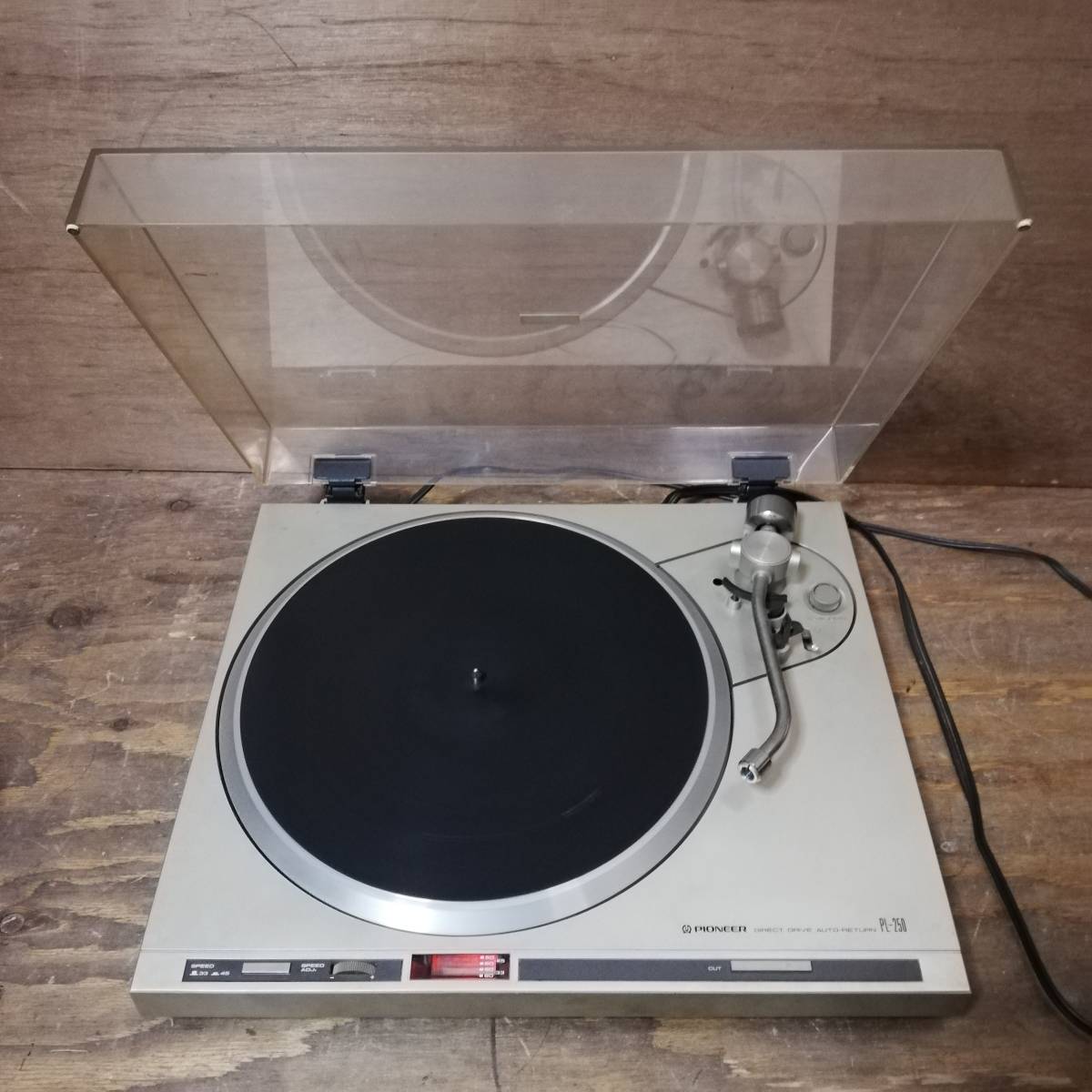 Yahoo!オークション - PIONEER / パイオニア PL-250 ターンテーブル Yahoo!オークション - PIONEER / パイオニア PL-250 ターンテーブル