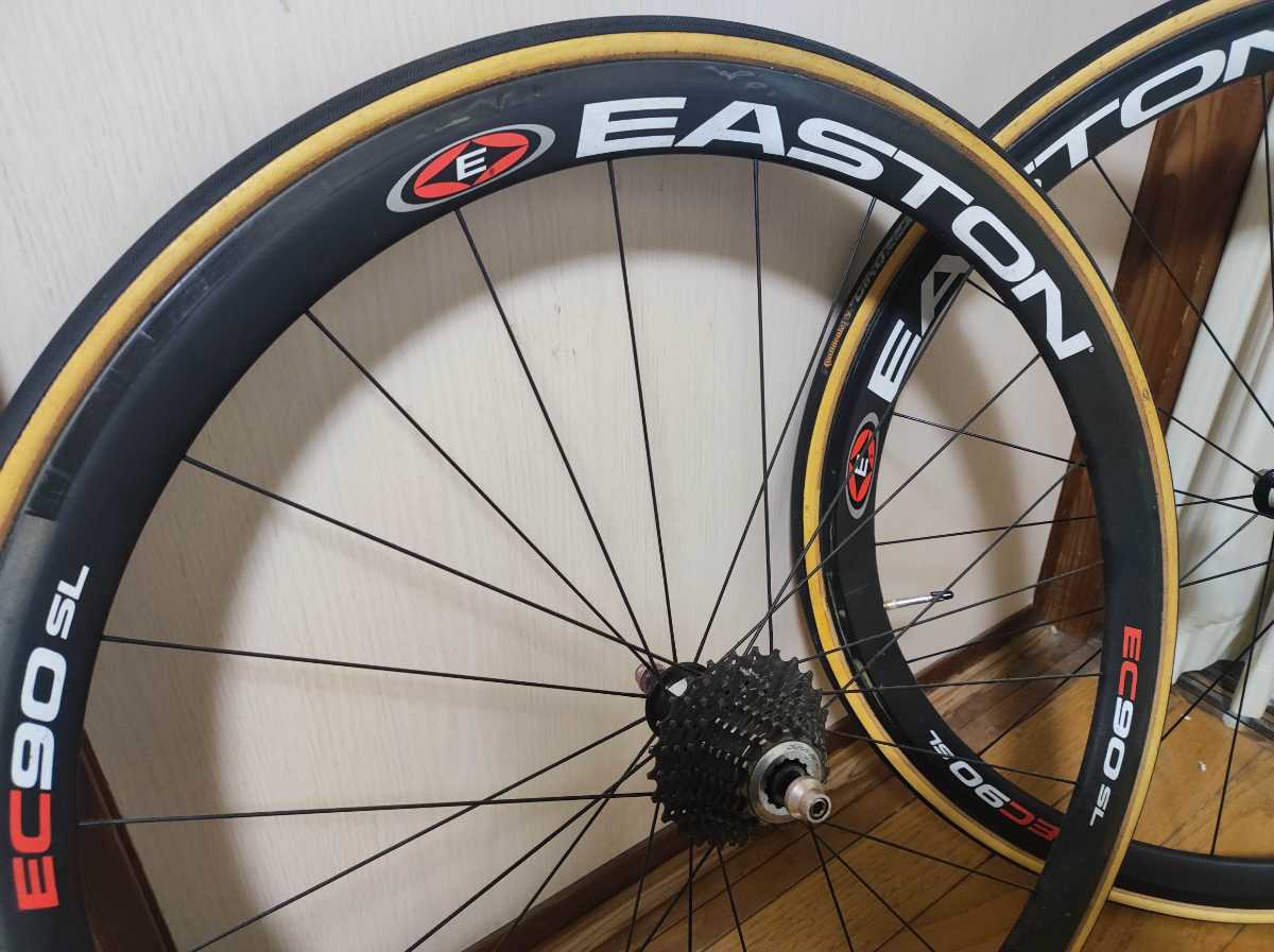 EASTON EC90SL 【チューブラー、700C、23C】イーストン　カーボンホイール_画像2